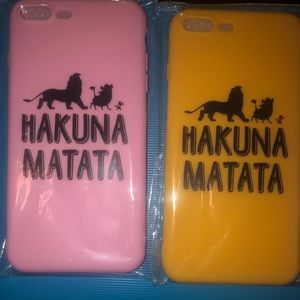 Hakuna Matata Iphone 7+and 8+